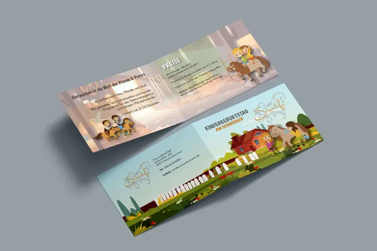 Schmiedhof GbR Falzflyer